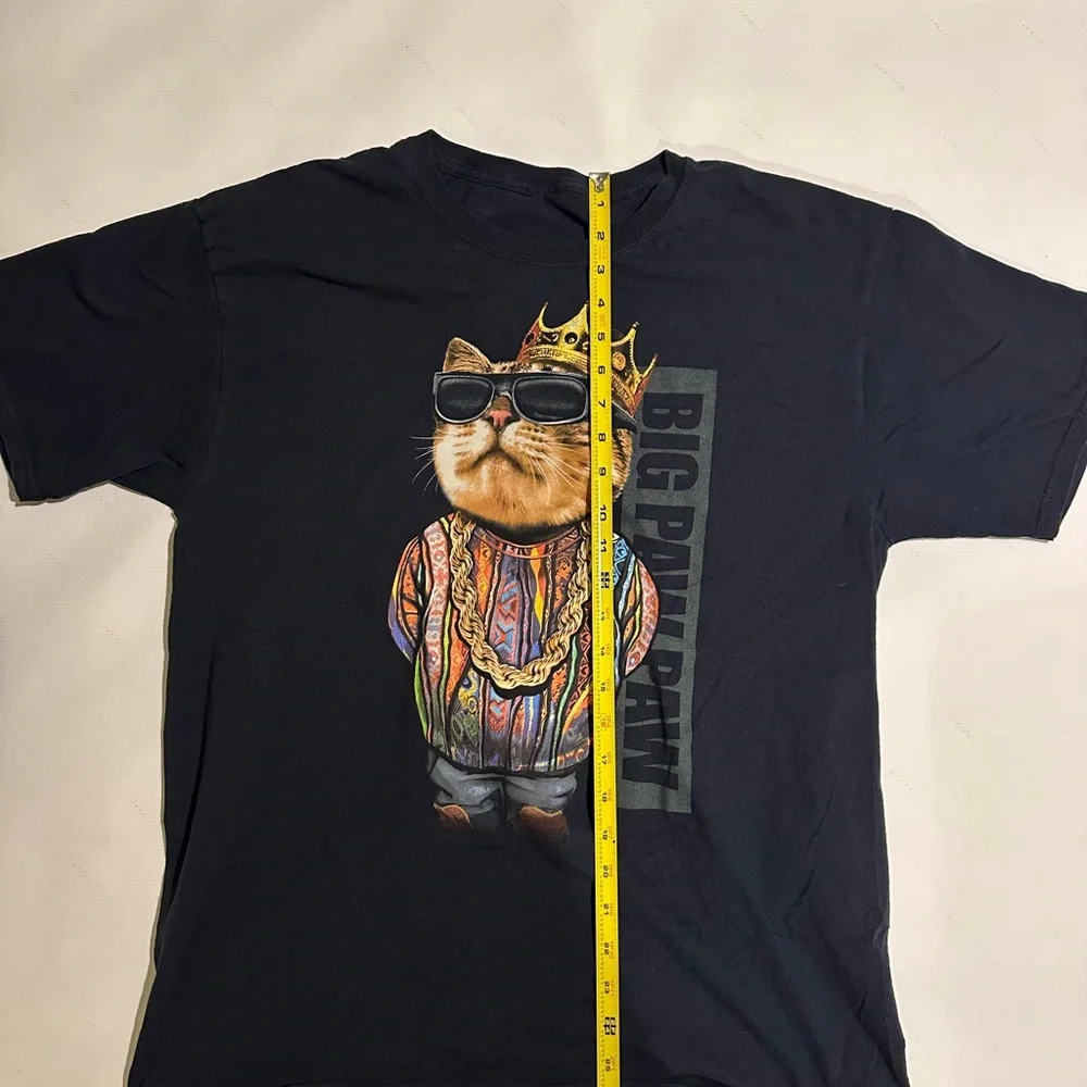 Big Paw Paw gangsta cat shirt